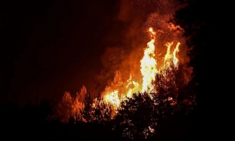Θεσσαλονίκη: Πυρκαγιά σε παλιά χωματερή πριν από λίγο